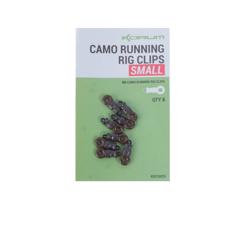 KORUM Camo Running Rig Clips - Standard 4 KORUM Camo Running Rig Clips - Standard - Image 2