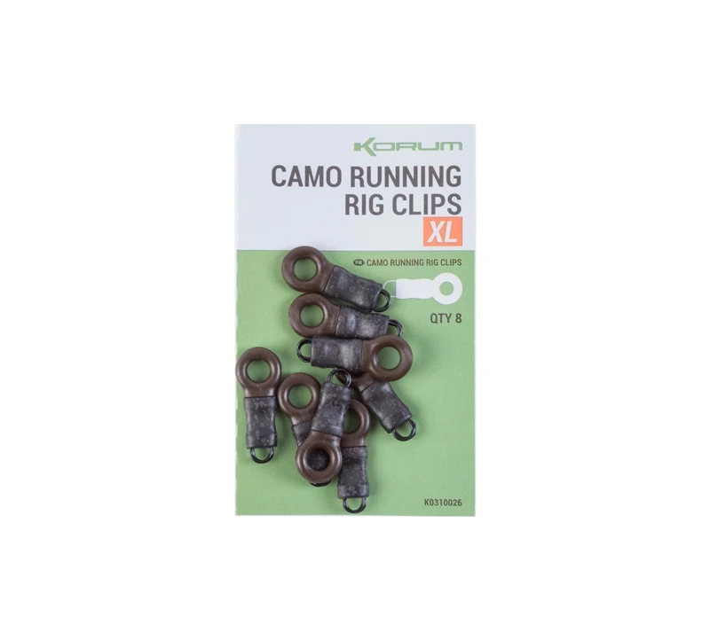 KORUM Camo Running Rig Clips - Standard 5 KORUM Camo Running Rig Clips - Standard - Image 3