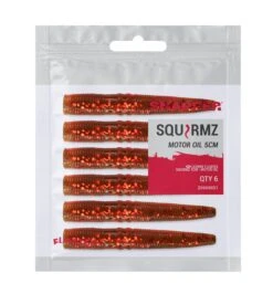KORUM Snapper Floatex Squirmz Lure 5cm 6 Pack - Bruiser -Korum 51068 2