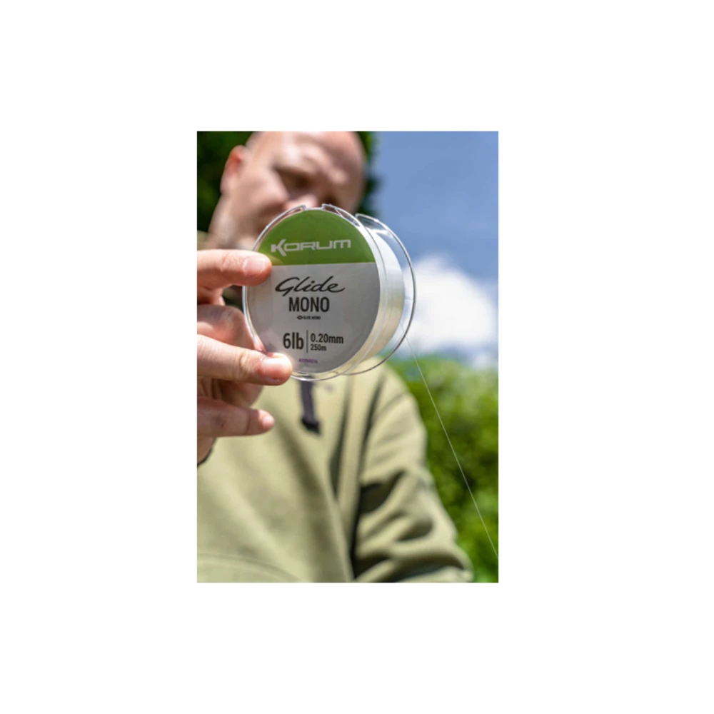 KORUM Glide Mono 250m - 6lb 0.20mm 6 KORUM Glide Mono 250m - 6lb 0.20mm - Image 4