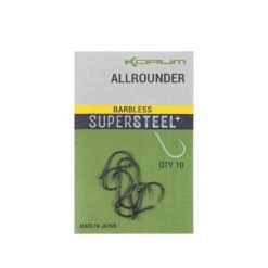 KORUM All Rounder Sz 12 Barbless -Korum go 433286 z