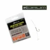 KORUM Quickstops On Hair Rigs Barbed Tied Hook -Korum korum quickstops on hair rigs barbed tied hook