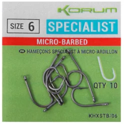 KORUM Xpert Specialist Barbless Single Eyed Hook -Korum korum xpert specialist barbless single eyed hook 3